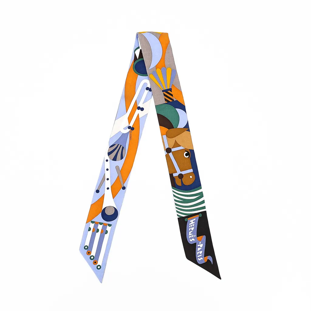 Twilly Parade En Fanfare Brown Blue