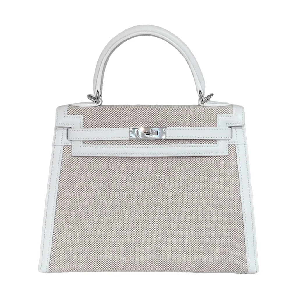 Kelly 25 Sellier White