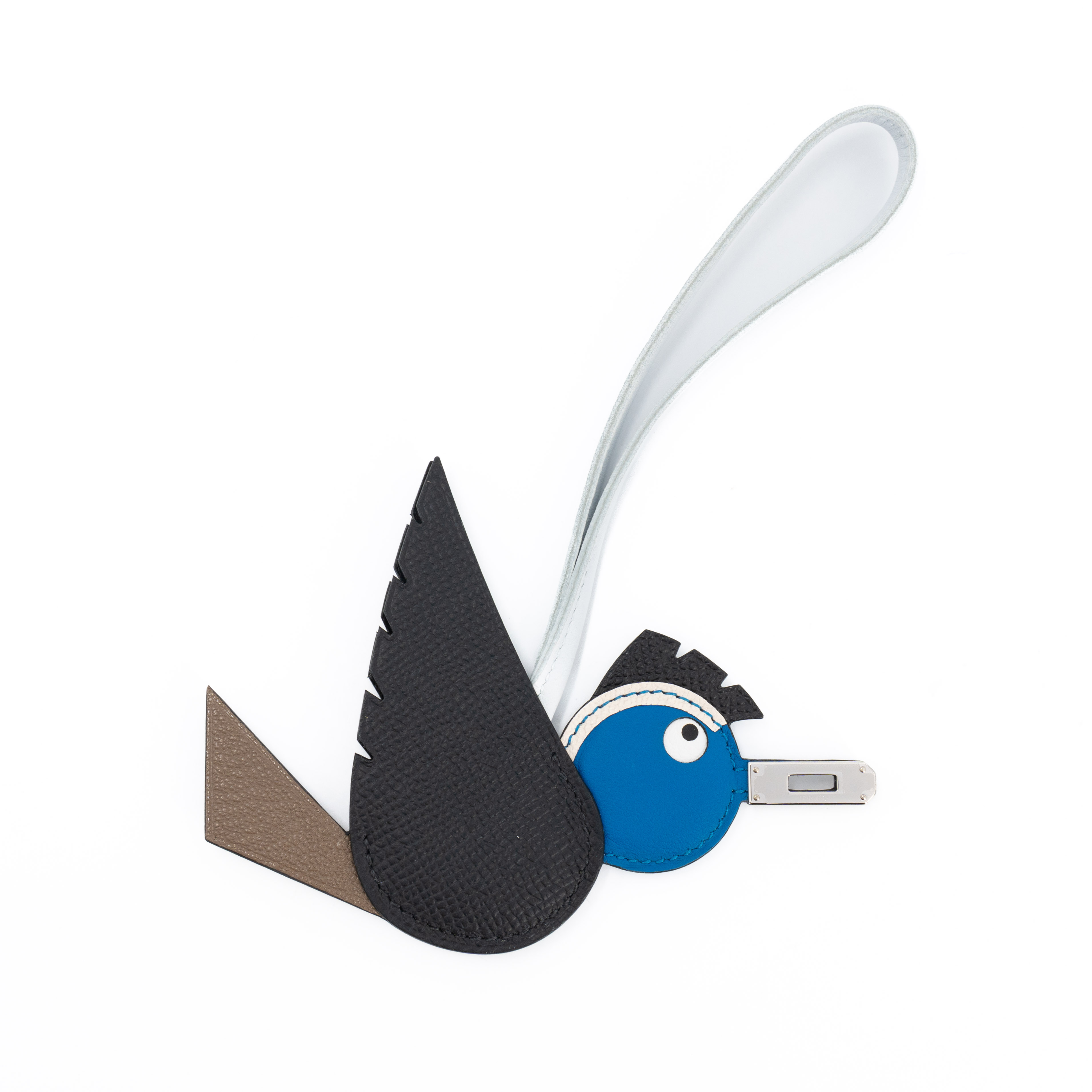 ランク N 新品 HERMÈS エルメス バーディ チャーム ブラック (89