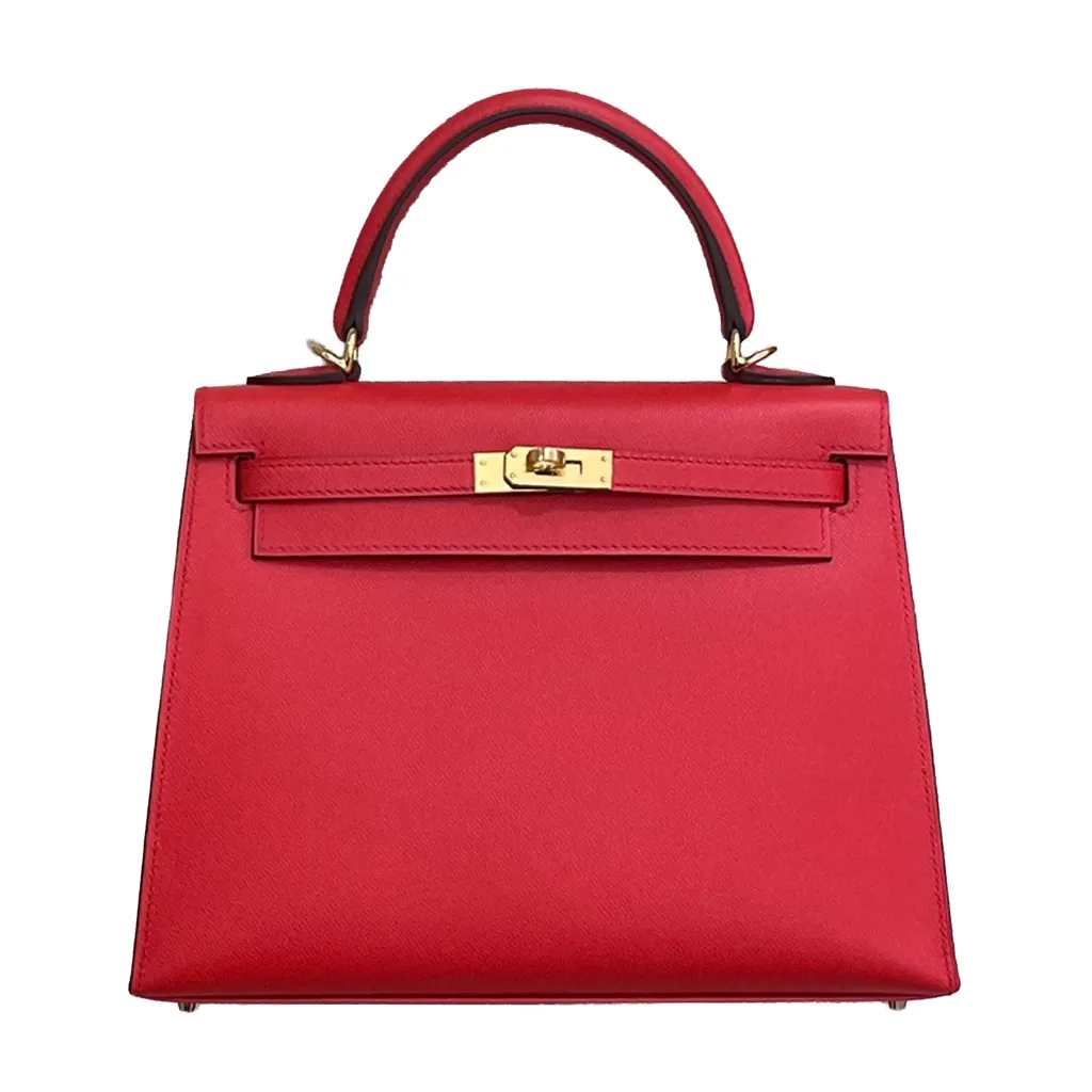 Kelly 25 Sellier Rouge de Coeur (S3)