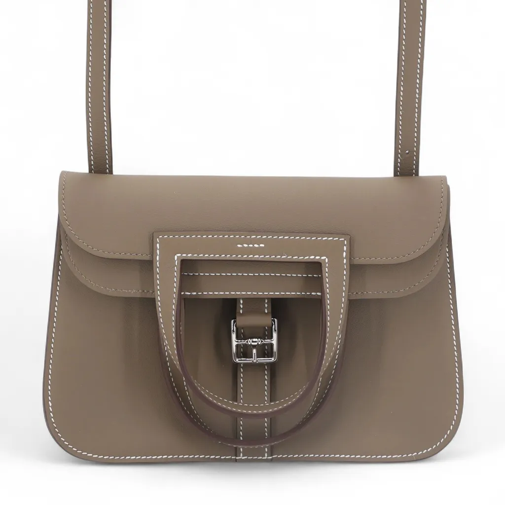 ランク N 新品 HERMÈS エルメス アルザンミニ エトゥープ (18