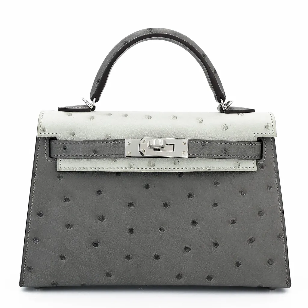 Mini Kelly II Gris Meyer (0L) Gris Perle (80)