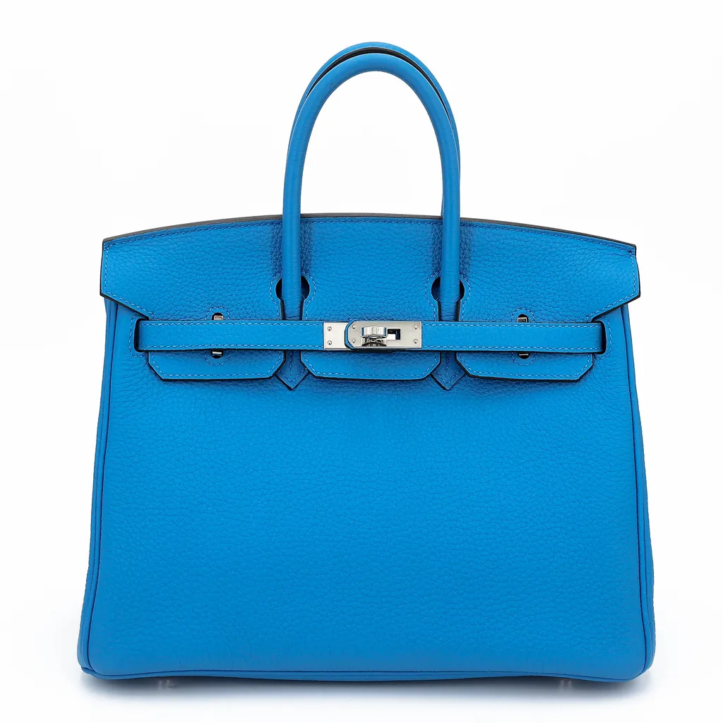 Birkin 25 Bleu Frida (0F)