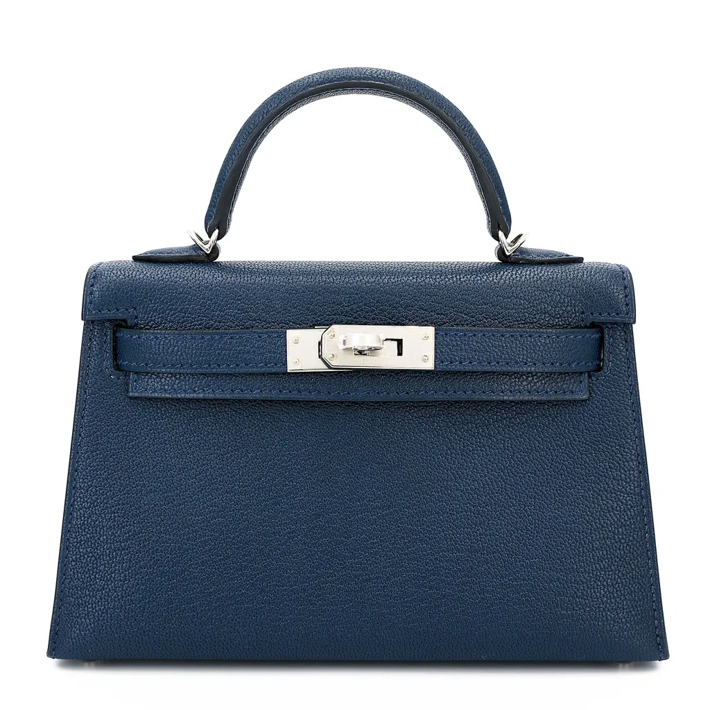 Mini Kelly II Bleu Saphir (73) Bleu France (71)