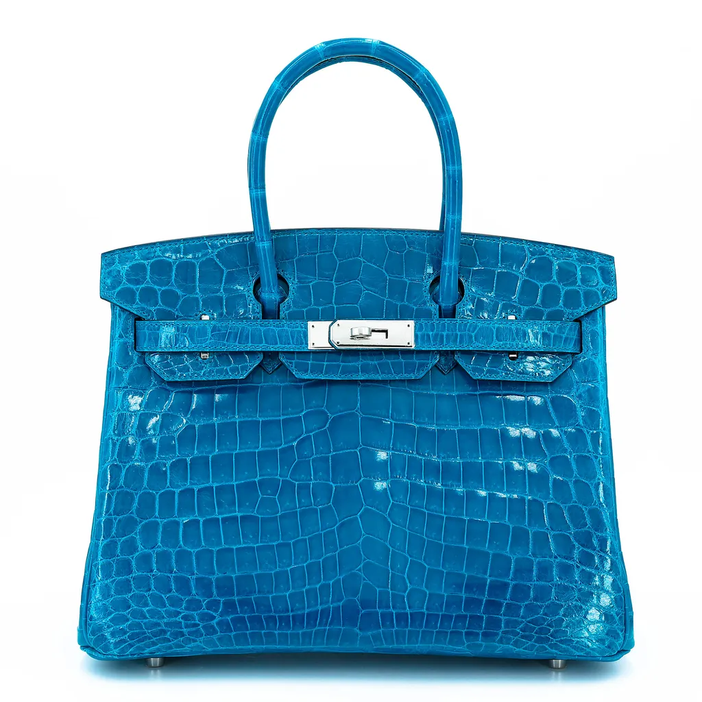 Birkin 30 Bleu Izmir (7W)