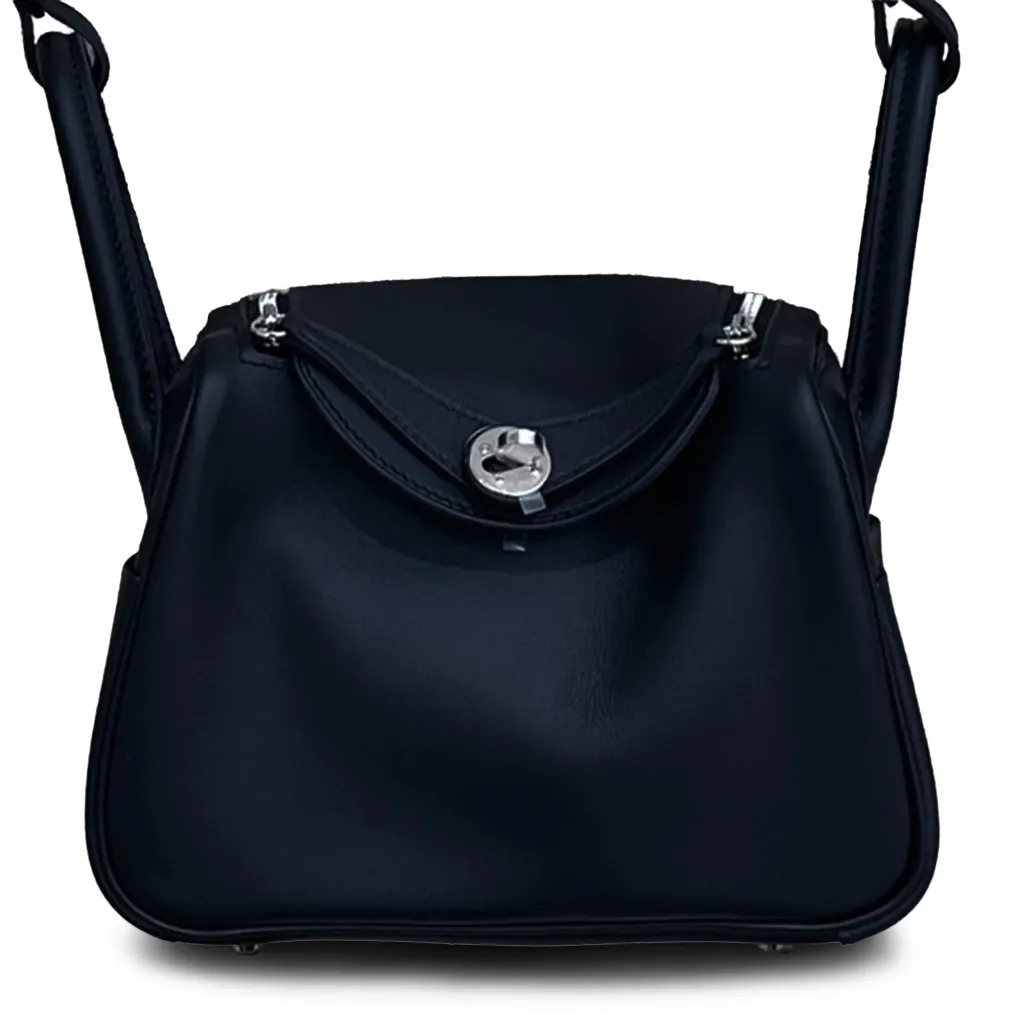 Mini Lindy II Noir (89) Bleu Tie (P5)