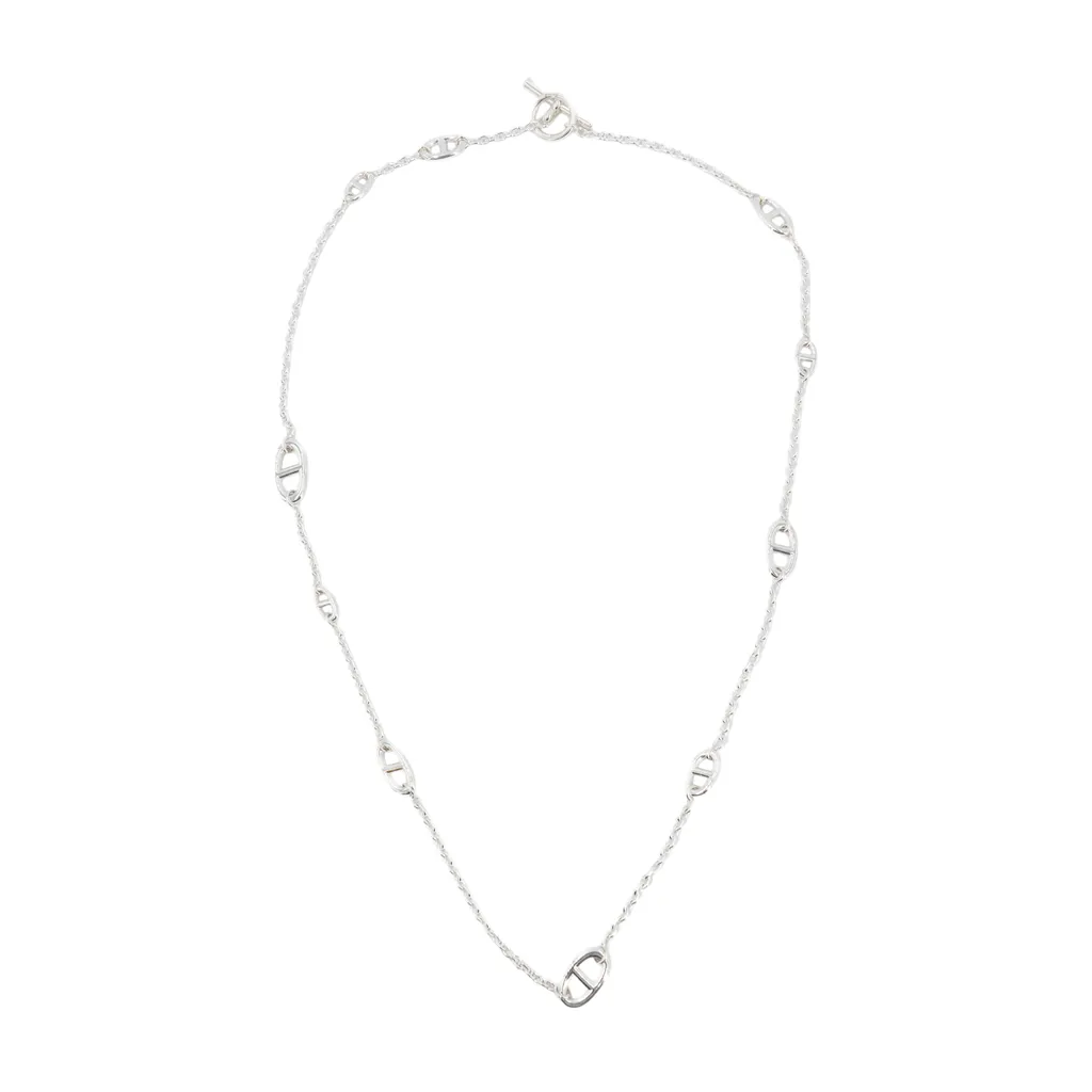 ファランドール ロングネックレス 80 シルバー