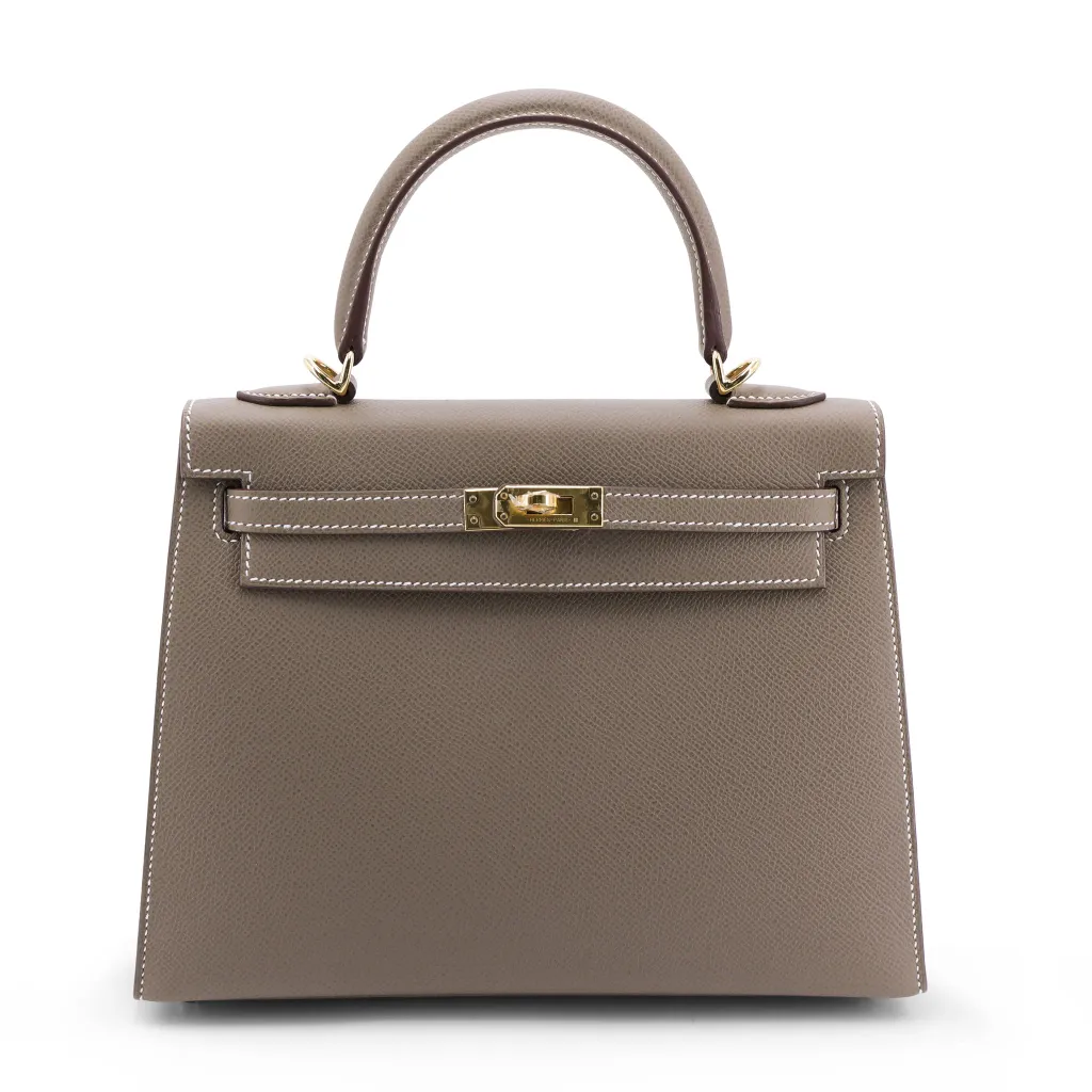 Kelly 25 Sellier Etoupe (18)