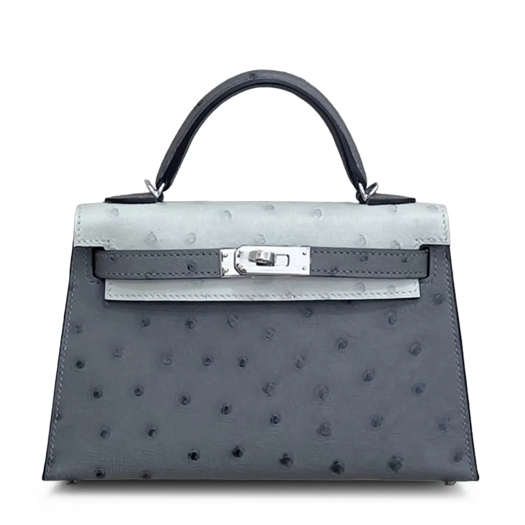 Mini Kelly II Gris Meyer (0L) Gris Perle (80)