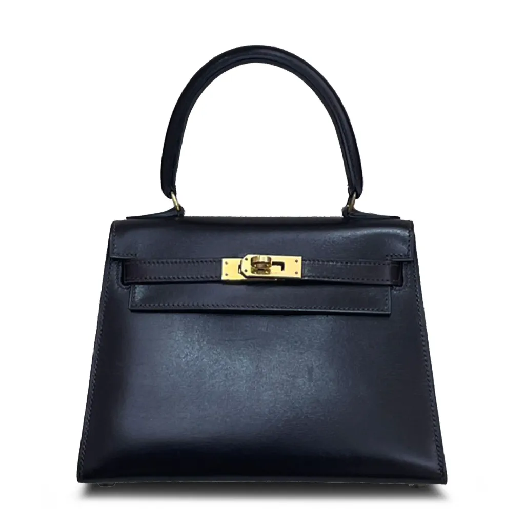 Vintage Mini Kelly 20 Brown