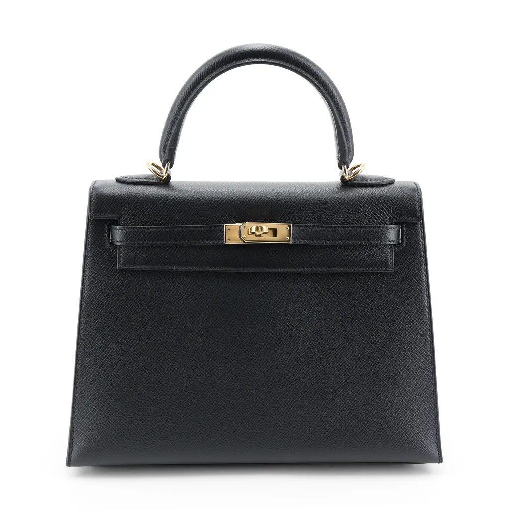 Kelly 25 Sellier Noir (89)