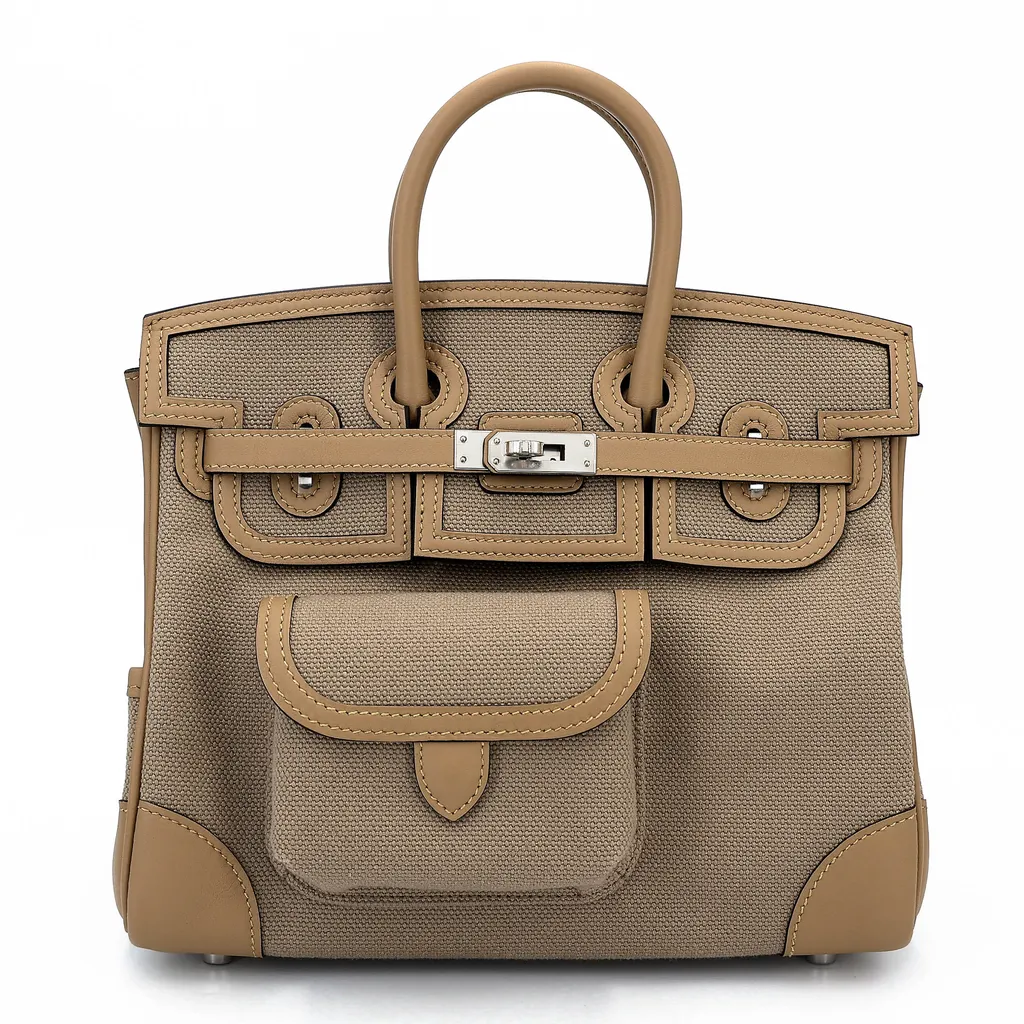 バーキン 25 カーゴ ベージュマルファ (8Q) プシエール (1C)