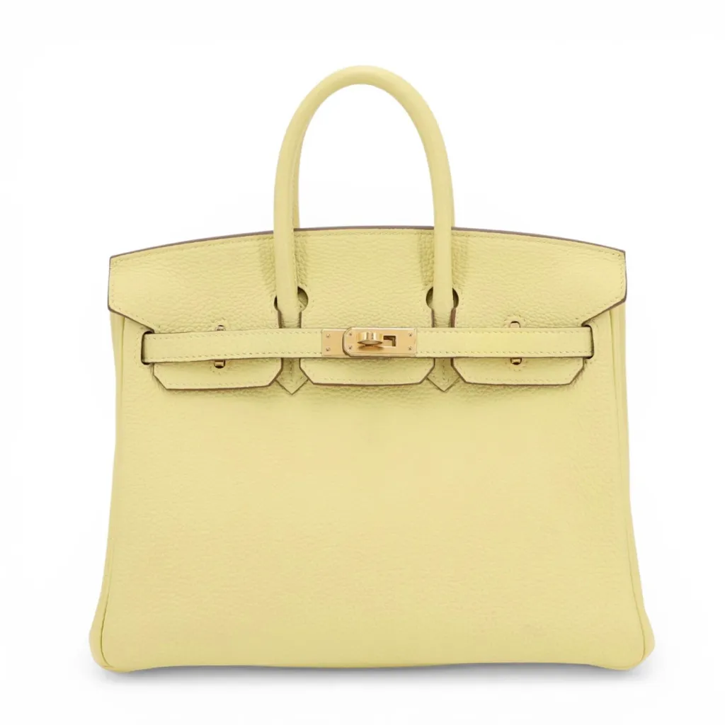 バーキン25 ジョーヌプッサン (1Z)