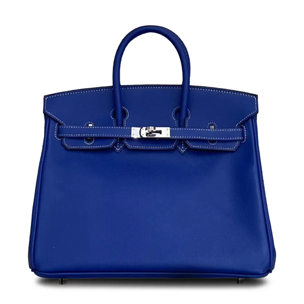 Birkin 25 Candy Bleu Electrique (7T)