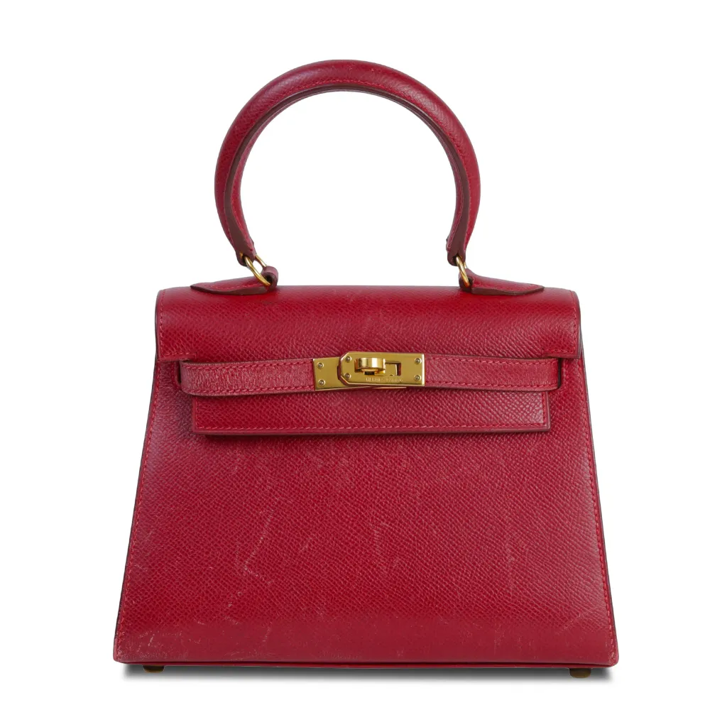 Vintage Mini Kelly 20 Rouge Vif (53)