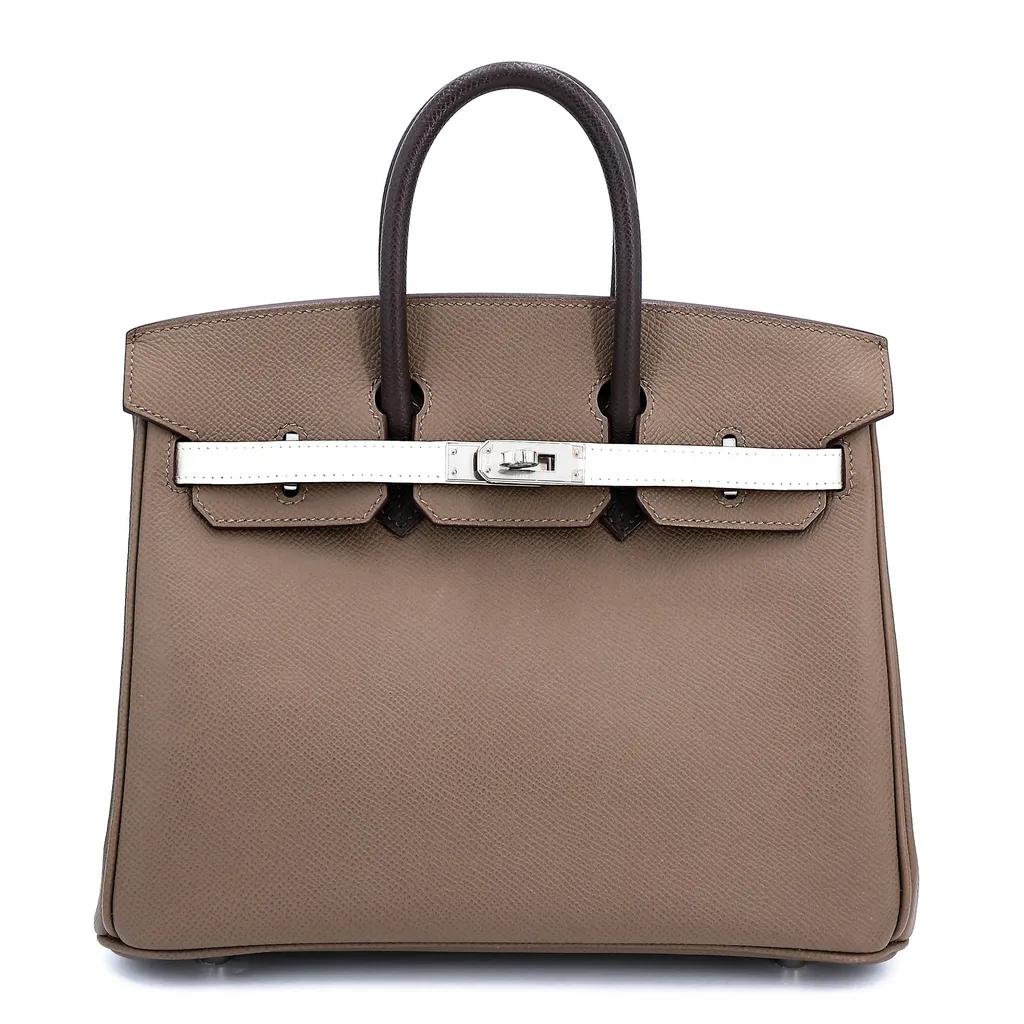 バーキン25 エトゥープ (18) グリスパル (M4) エベンヌ (46)