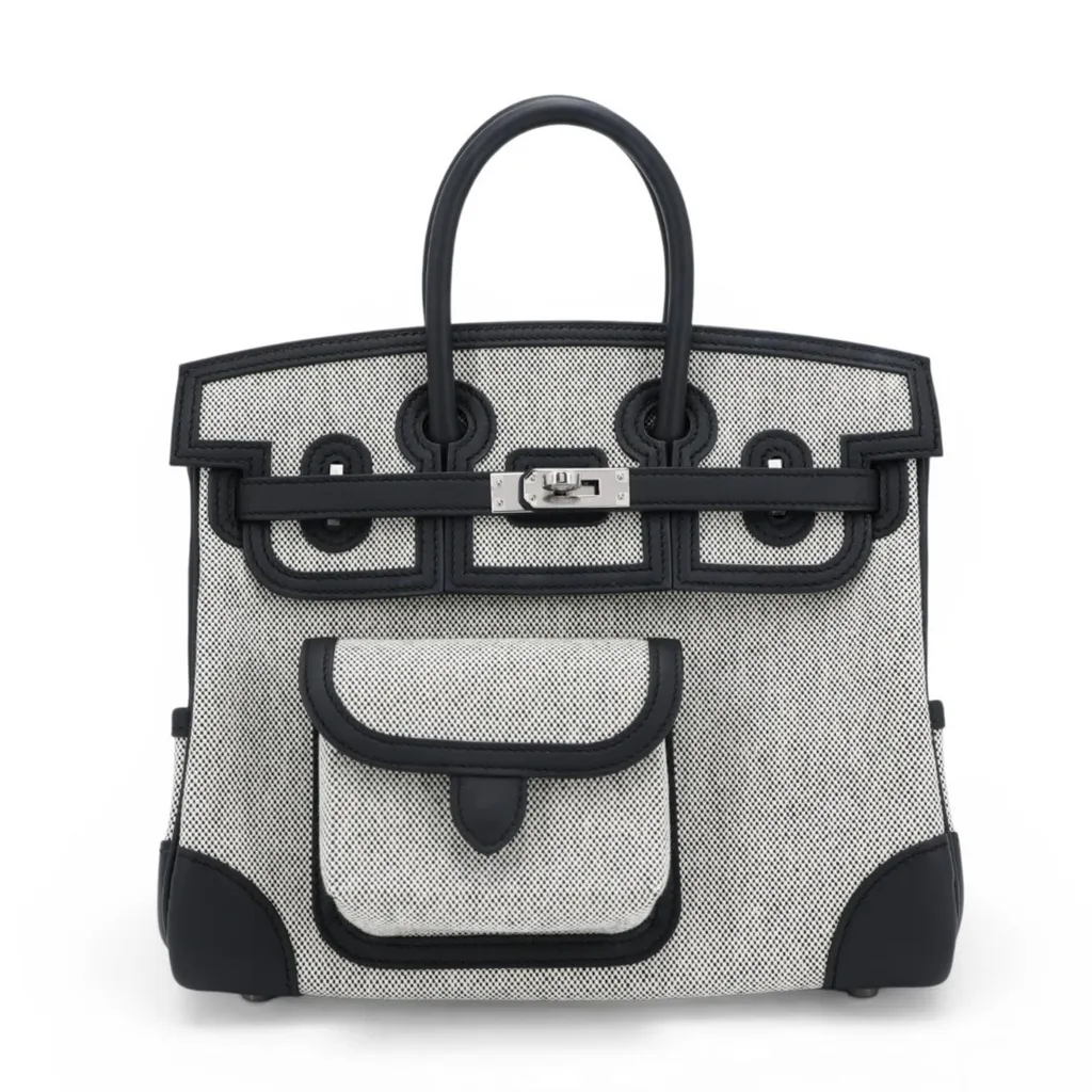 Birkin Cargo 25 Black Ecru