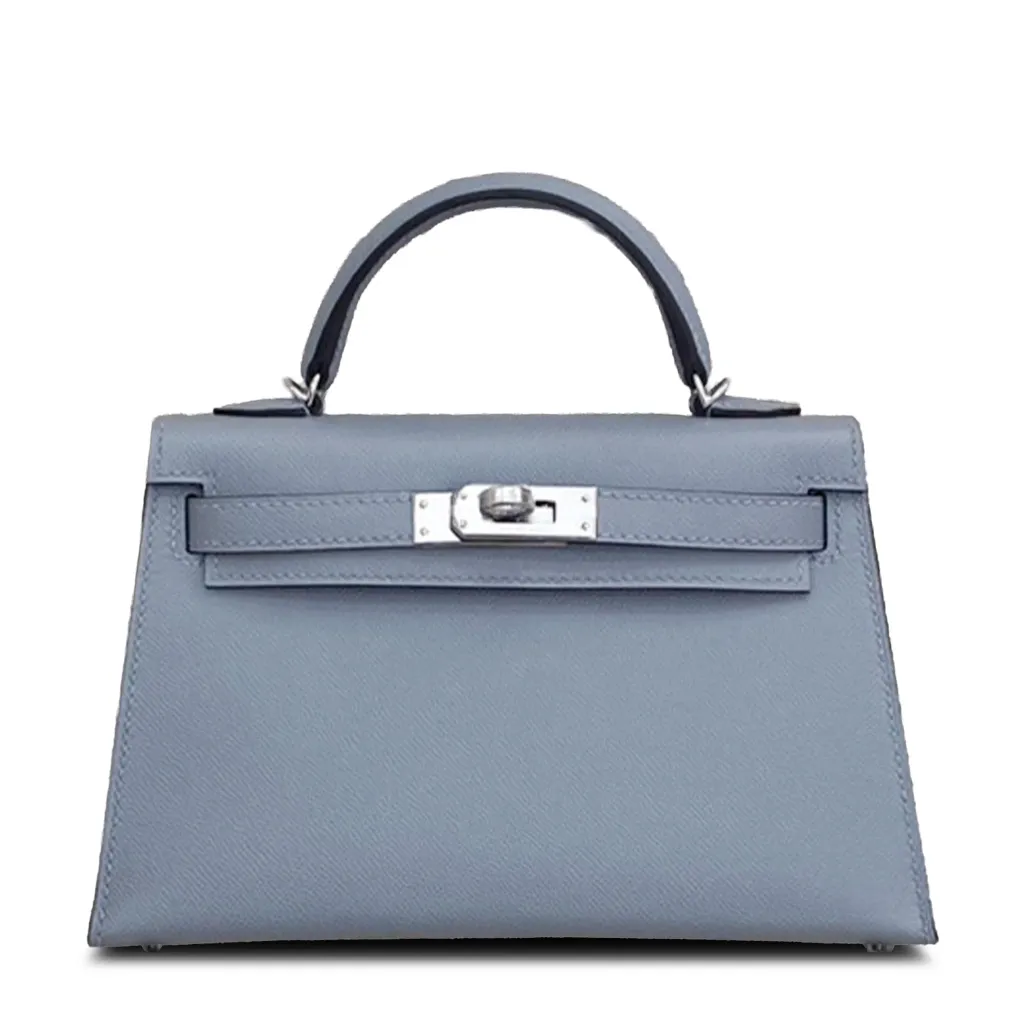 Mini Kelly II Gris Pantin (P0)