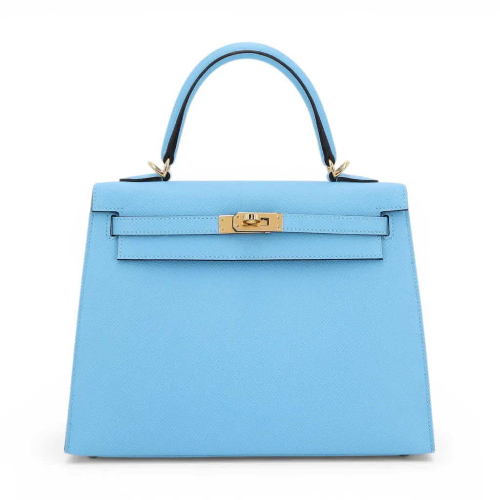 Kelly 25 Sellier Celeste (7N)