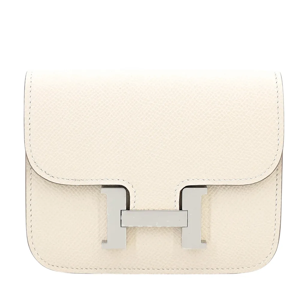 Constance Slim Wallet Craie (10)