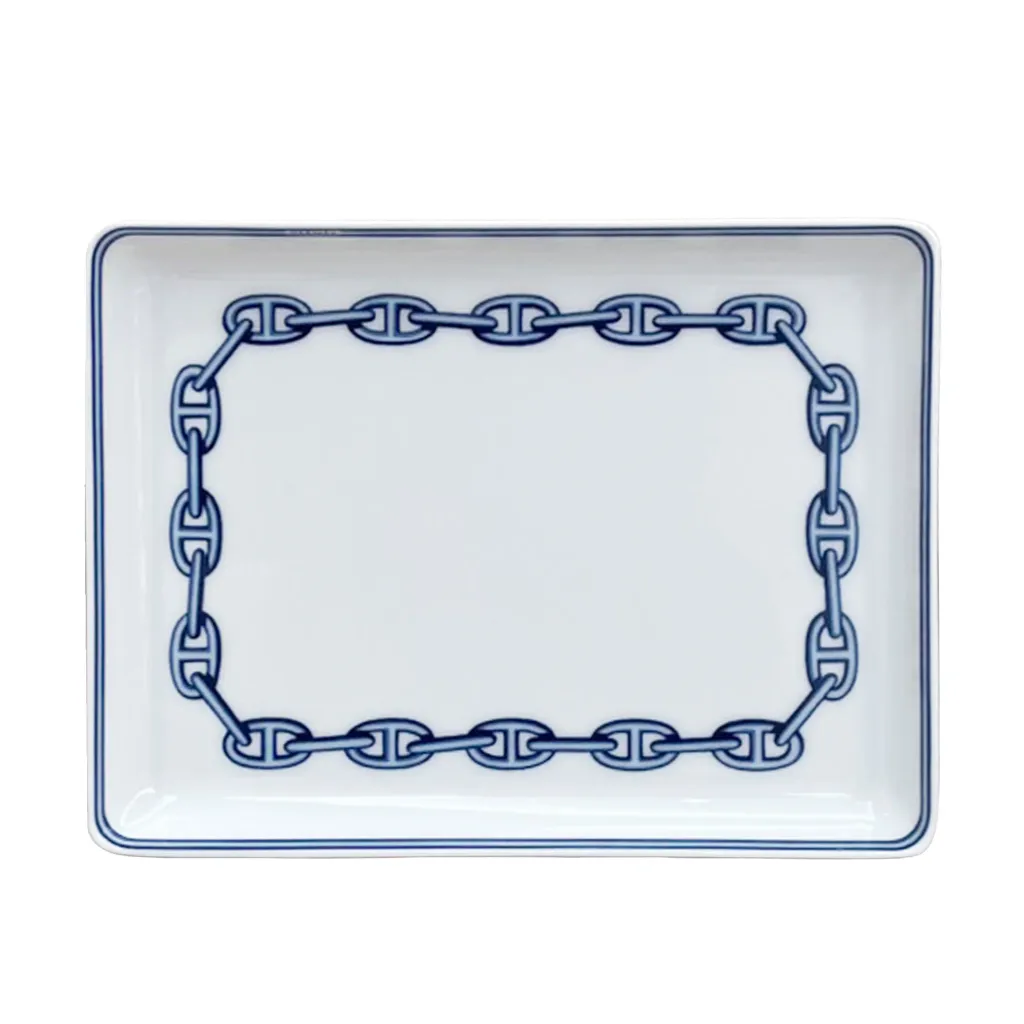Tableware plate Cheune Dancle White Blue