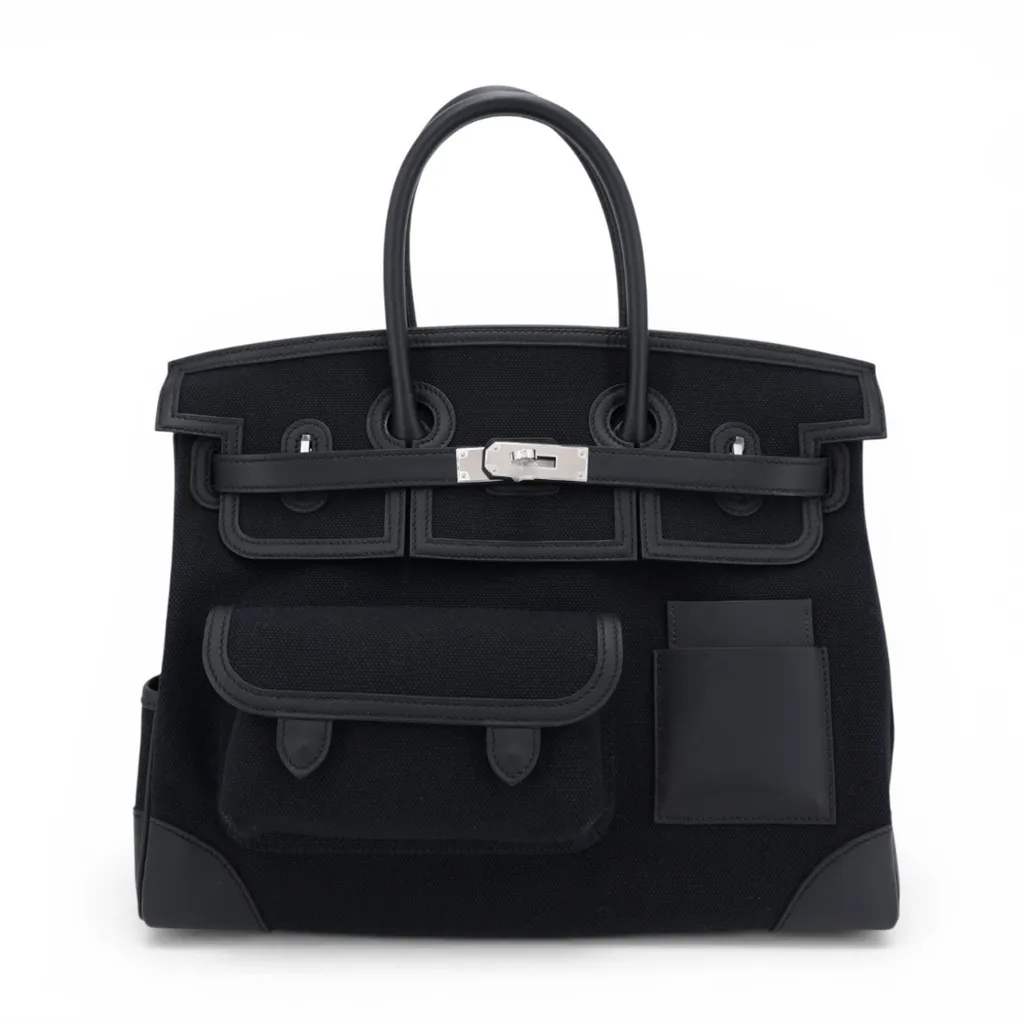 バーキン35 カーゴ ブラック (89)