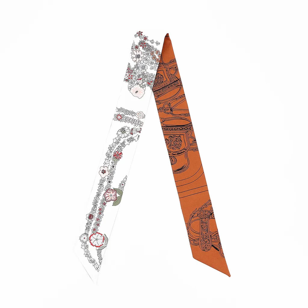 Twilly Brides de Gala en Fleurs Brown White