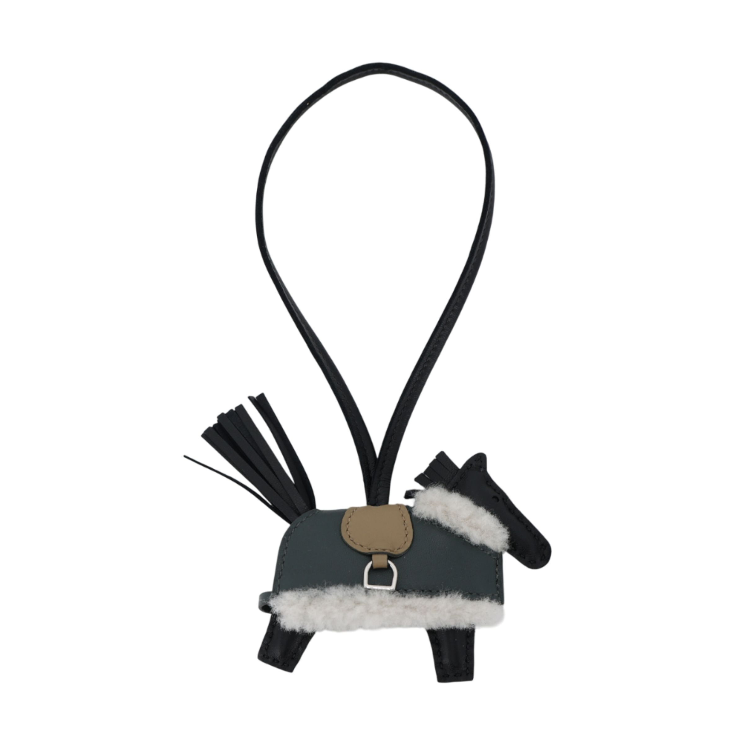 Robeo Plush PM charm Black Beige Marfa (8Q) Vert Mangrove (Q0) Ecru