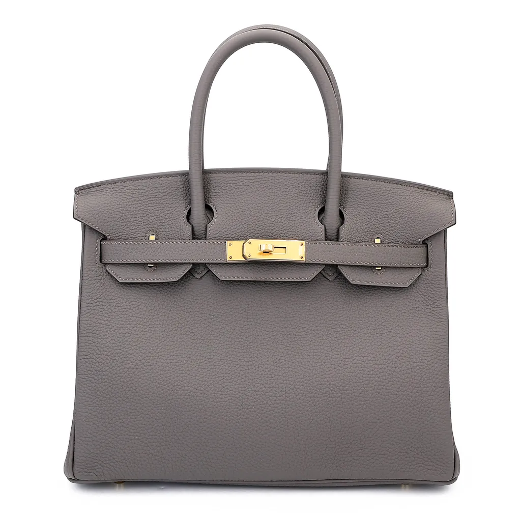 Birkin 30 8F 錫器灰 Etain
