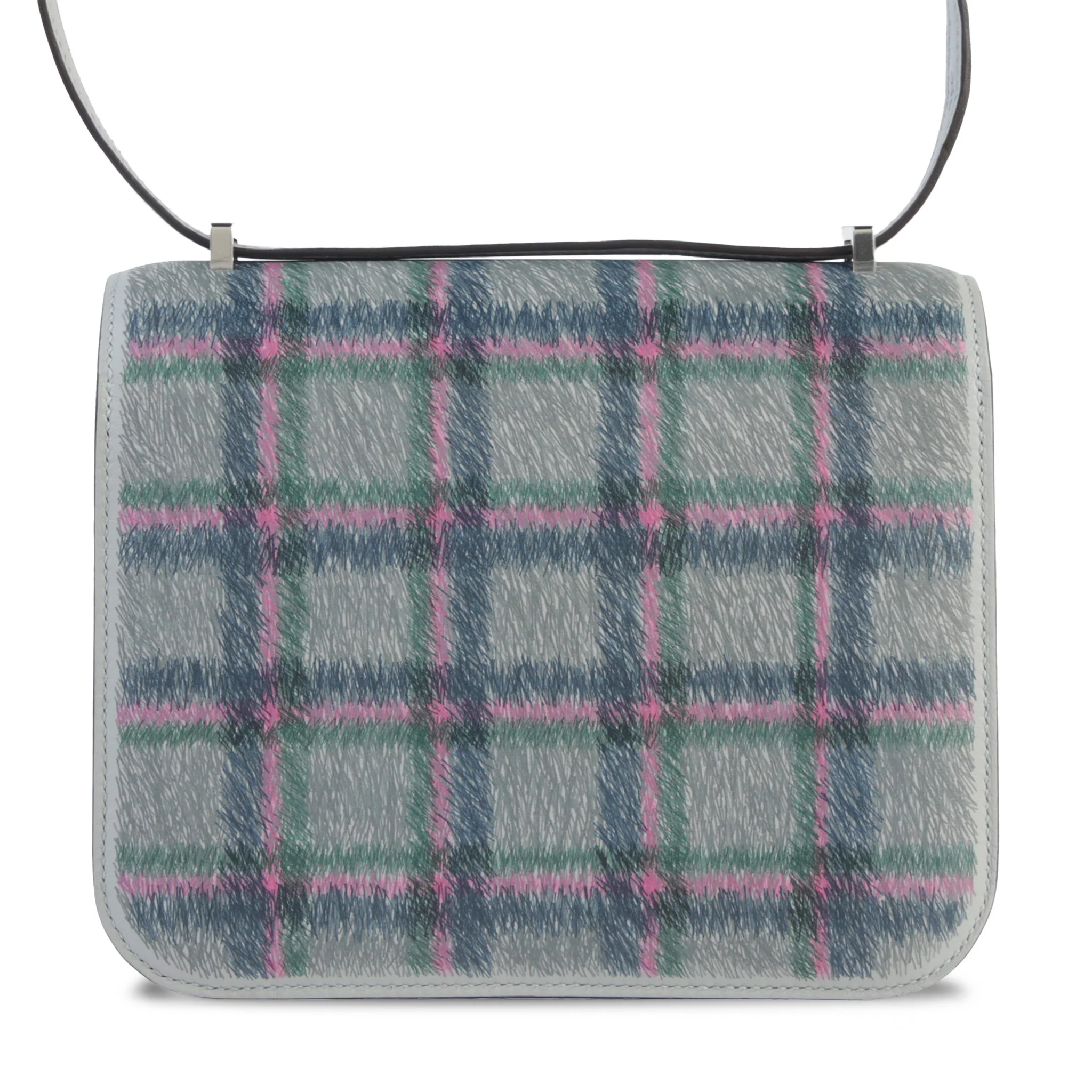 Constance 康康 Mini 19 Tartan 8U 冰川藍 Bleu Glacier