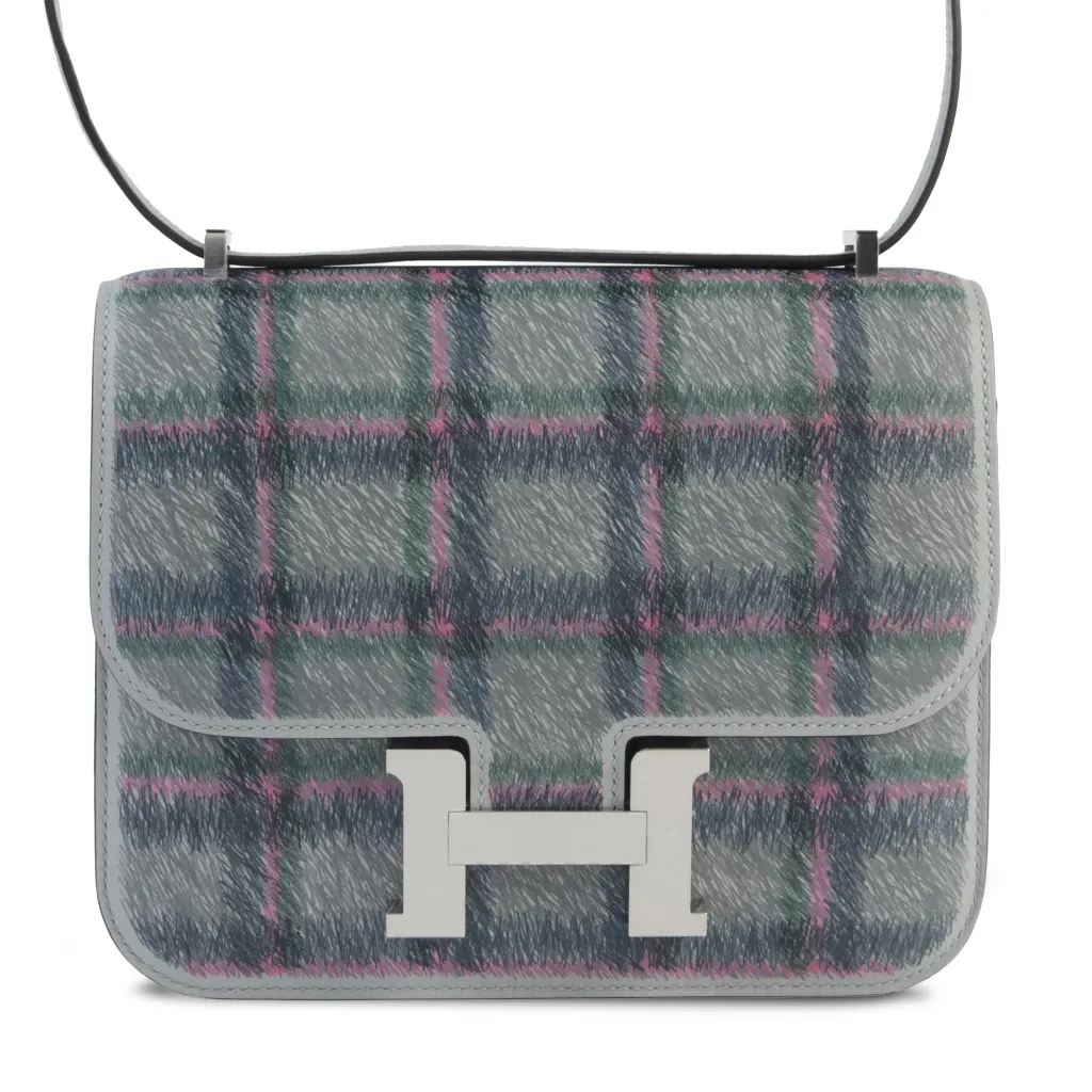 Constance 康康 Mini 19 Tartan 8U 冰川藍 Bleu Glacier