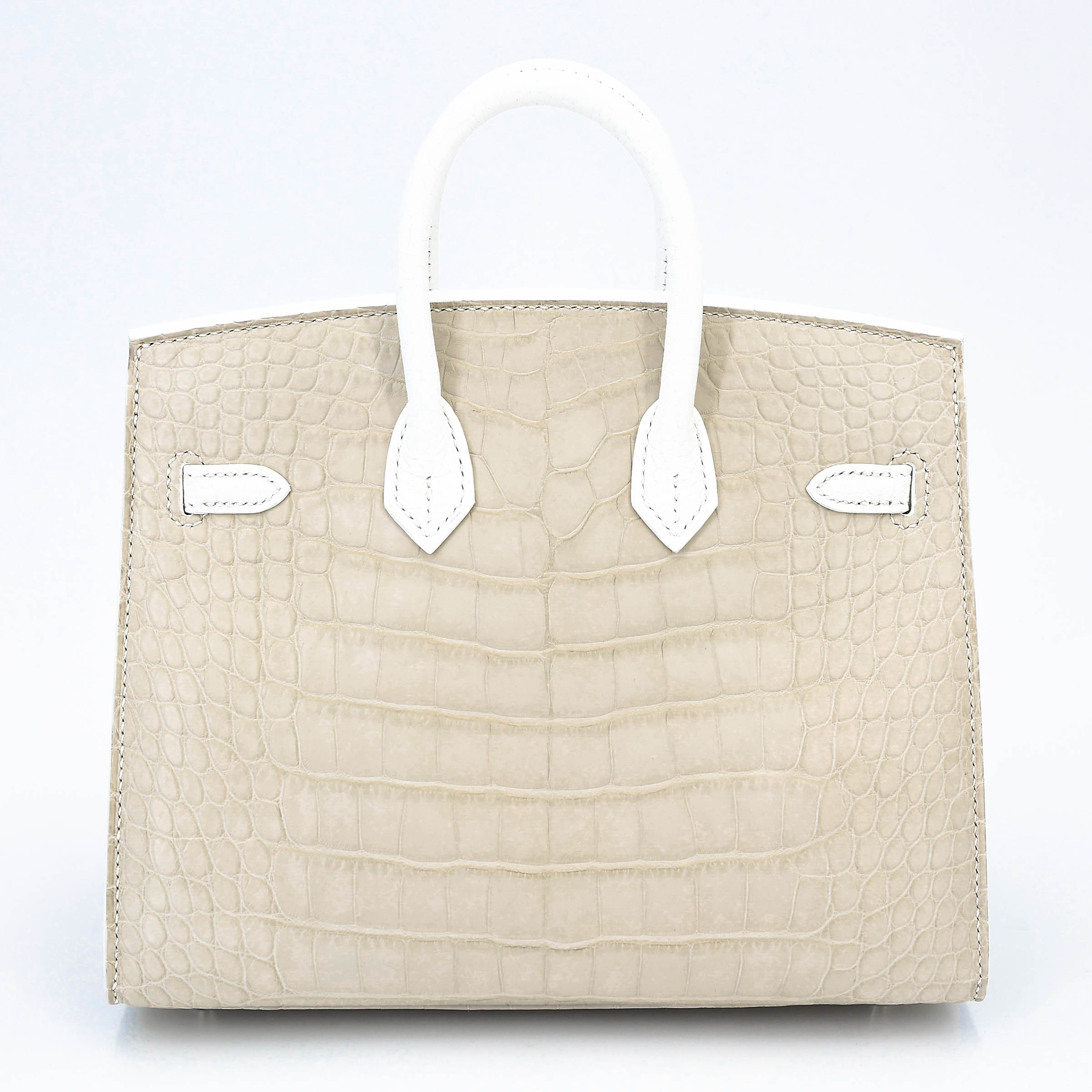 バーキン フォーブル ホワイト (01) オレンジ (93) ベトン (8L)