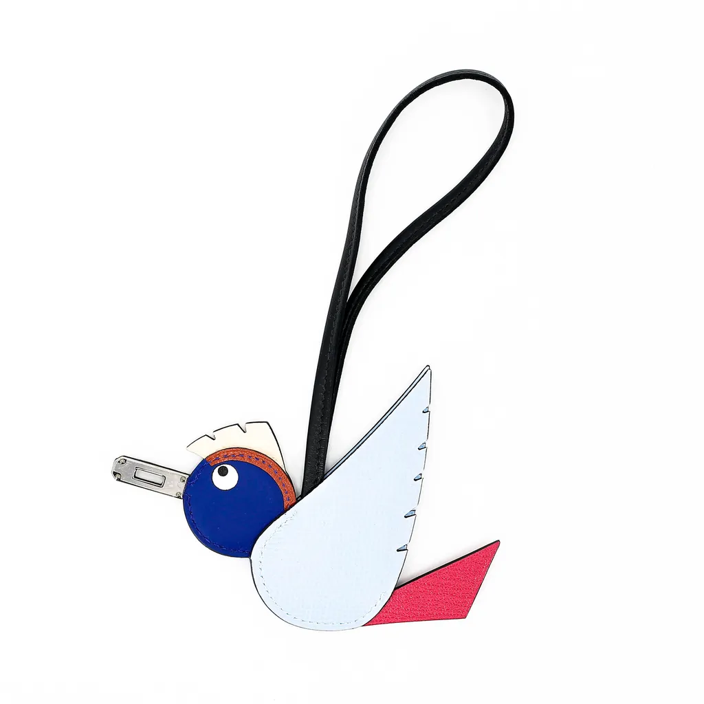 Birdy 掛件 8U 冰川藍 Bleu Glacier 71 法國藍 Bleu France I2 奶油白 Nata 5J 艷桃粉 Fuchsia