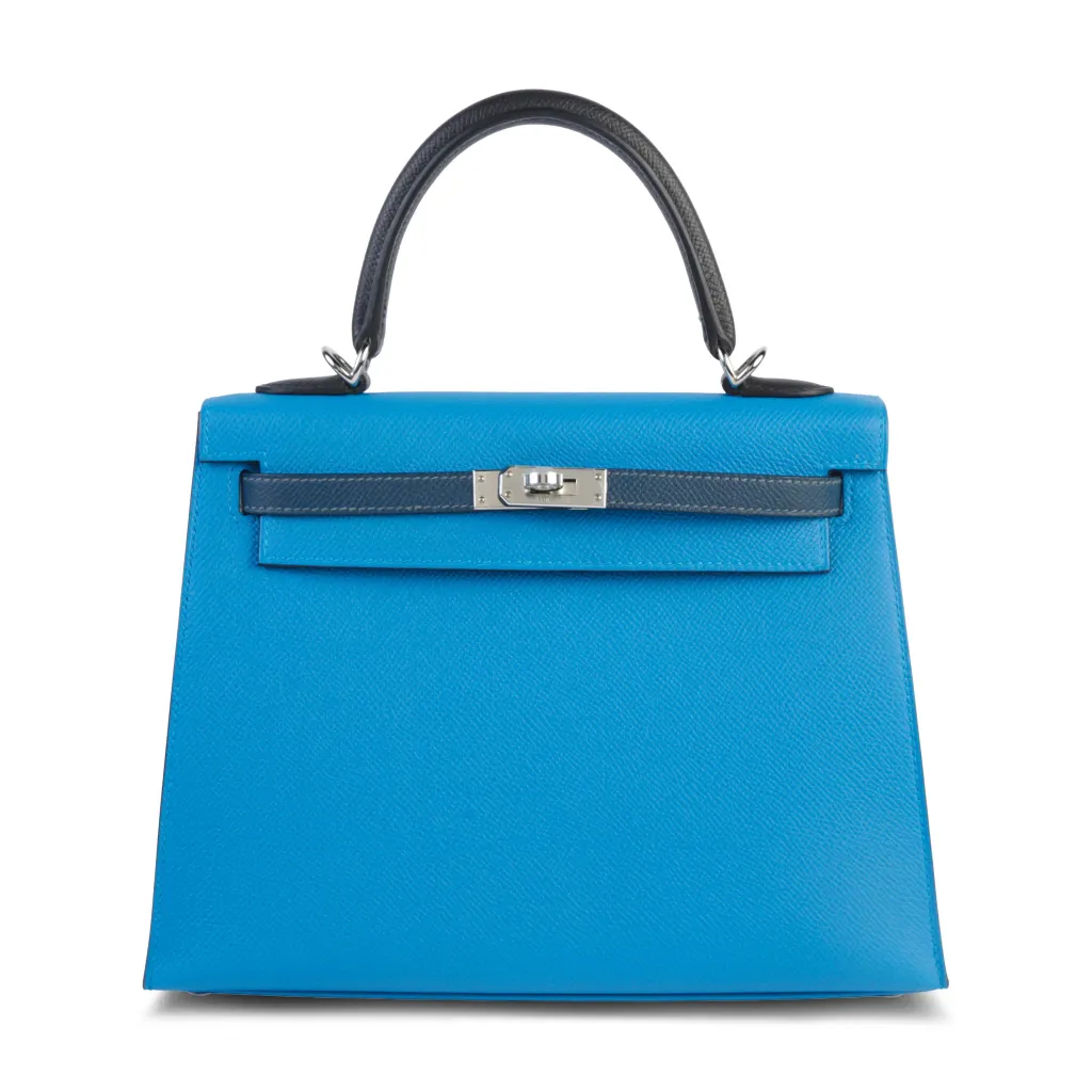 Kelly 25 外缝 B3 坦桑尼亚蓝 Bleu Zanzibar 7P 普鲁士蓝 Bleu De Prusse 89 黑色 Noir (Black)