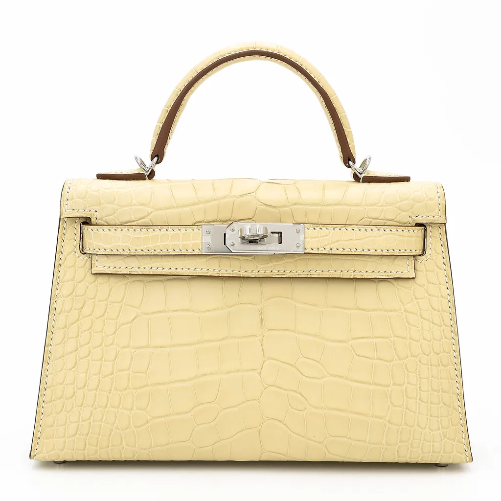 Mini Kelly 二代 Y1 香草色 Vanille