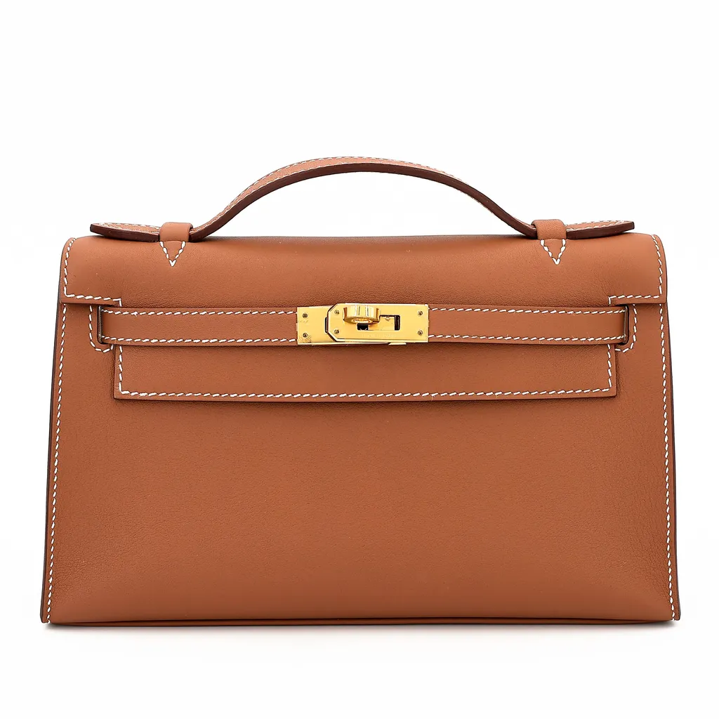 Kelly Pochette 37 金棕色 Gold