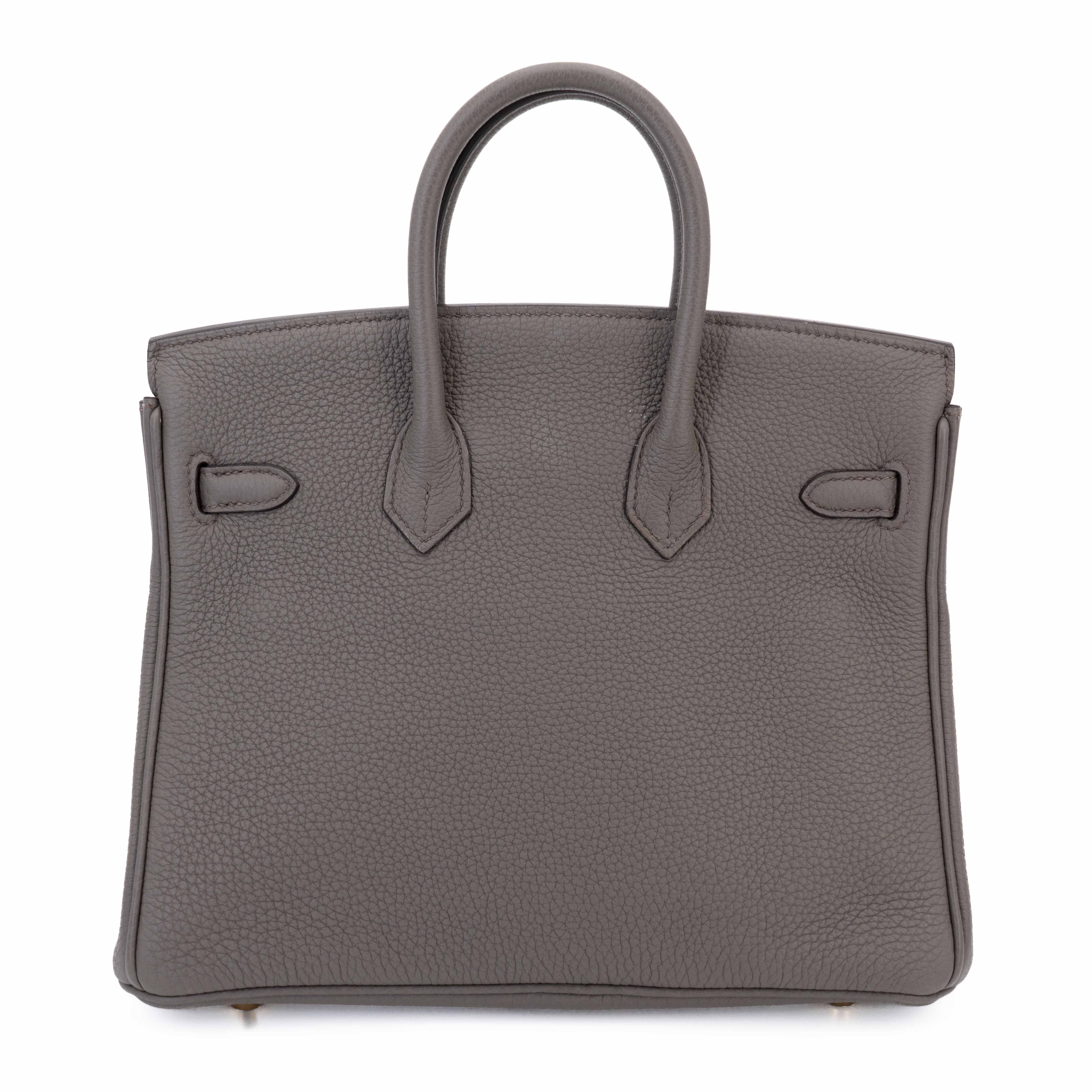 Birkin 25 8F 錫器灰 Etain