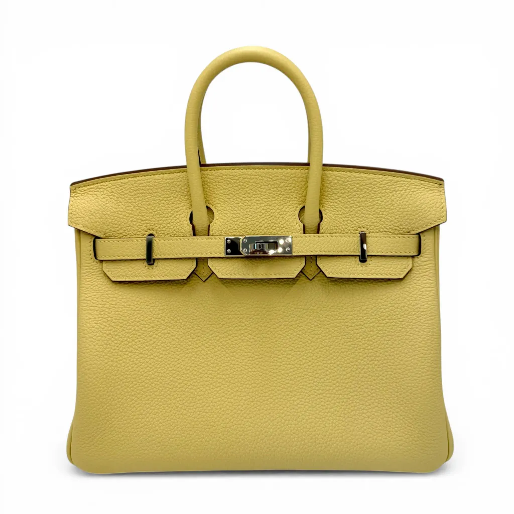 Birkin 25 1Z 小雞黃 Jaune Poussin