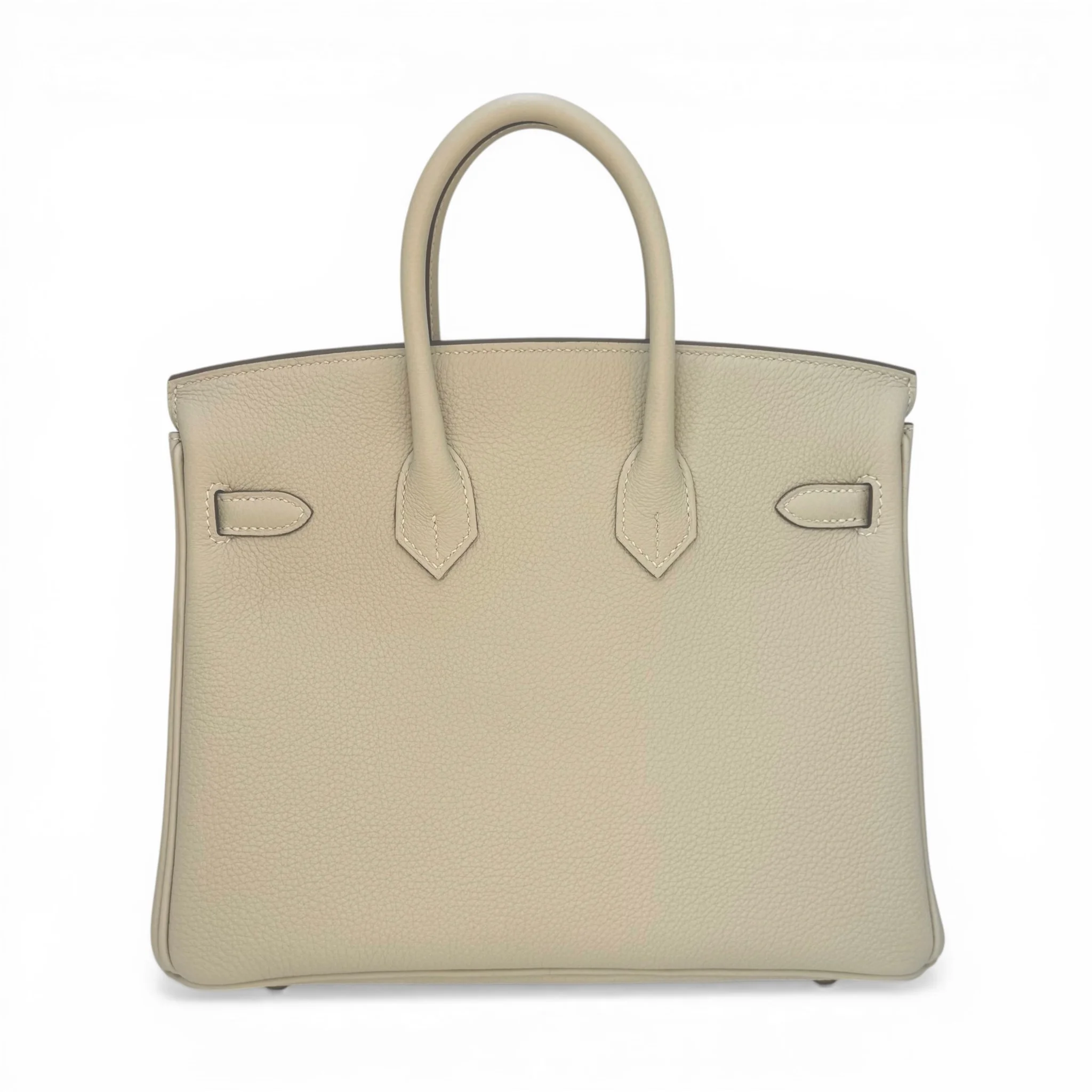 Birkin 25 10 奶昔白 Craie