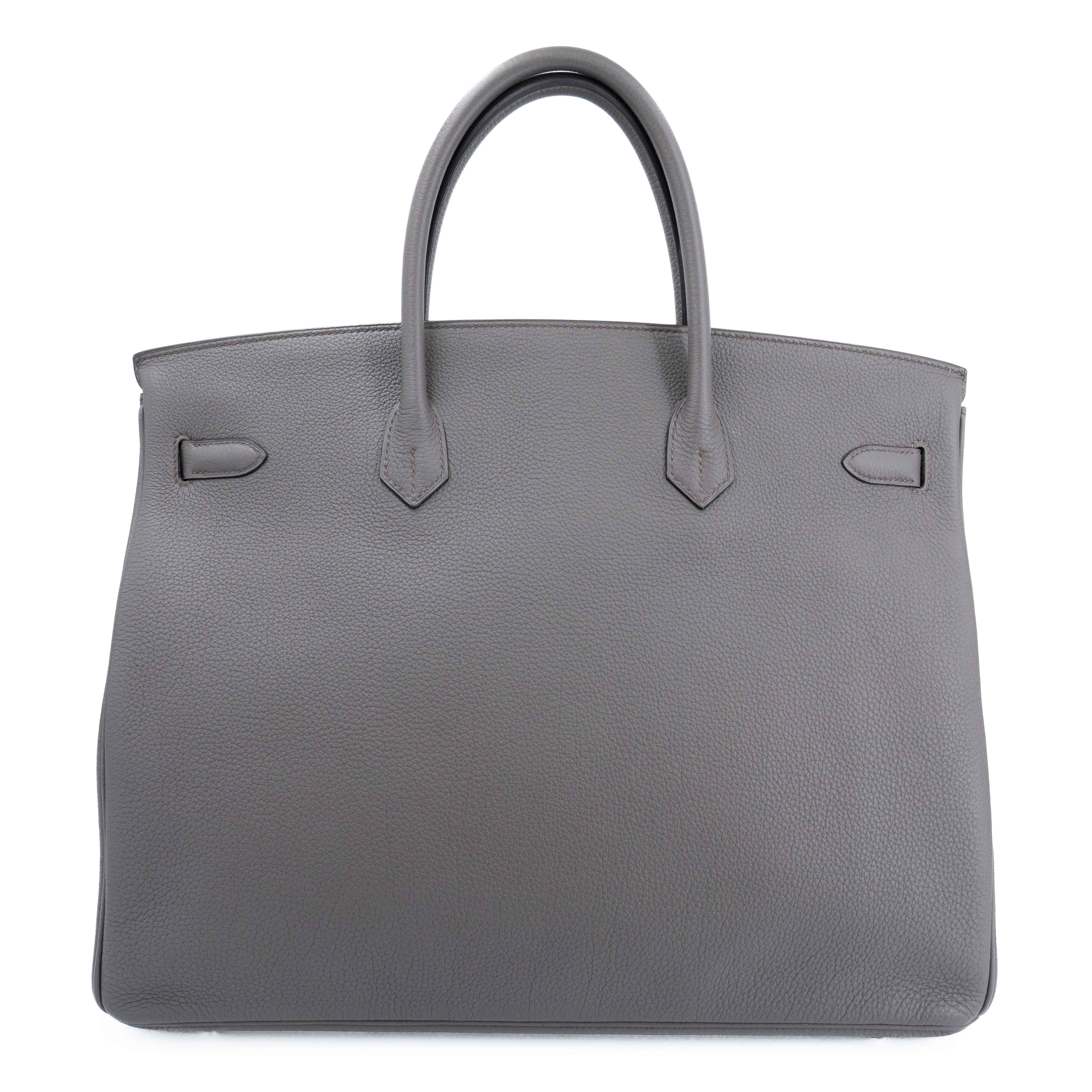 Birkin 40 8F 錫器灰 Etain