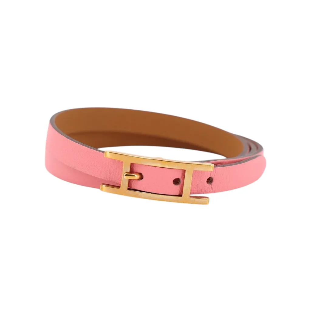 Behapi Double Tour bracelet Rose Azalee (8W)