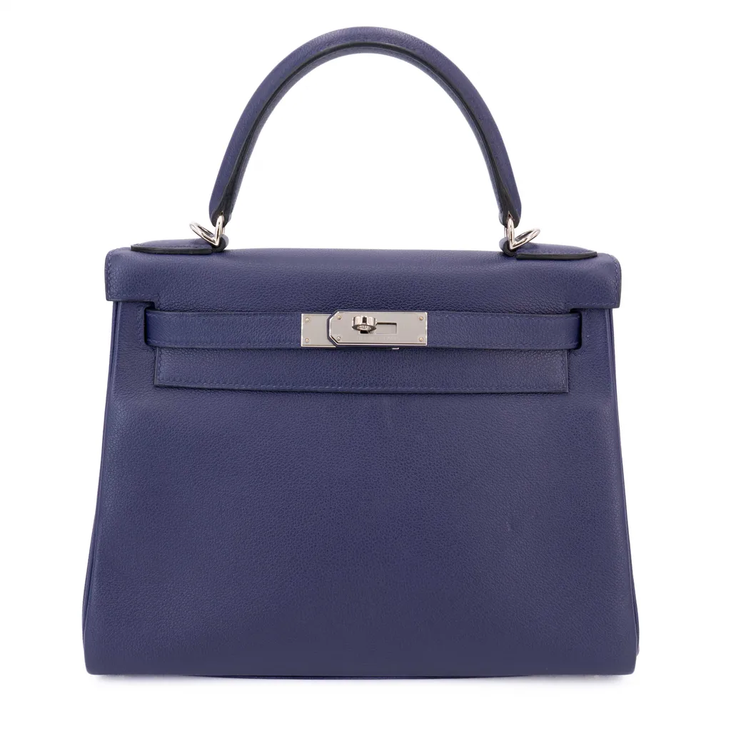 Kelly 28 Bleu Encre (M3) Rose Sakura (3Q)