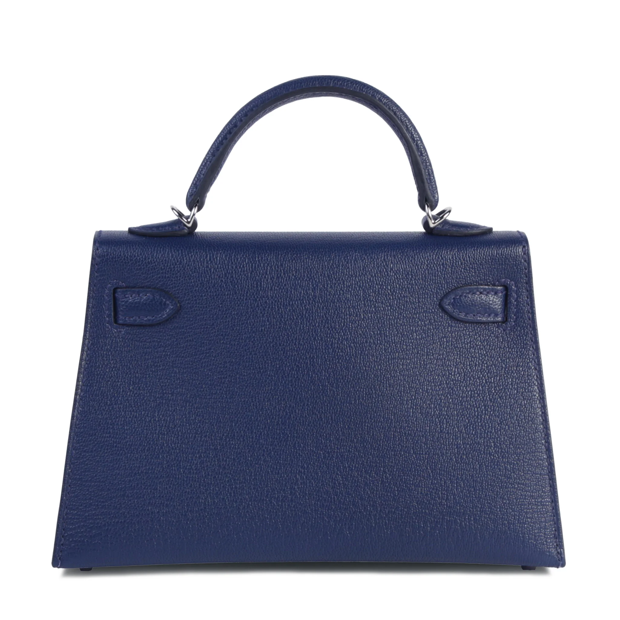 Mini Kelly II Verso Navy (7U) Bleu Zellige (I7)