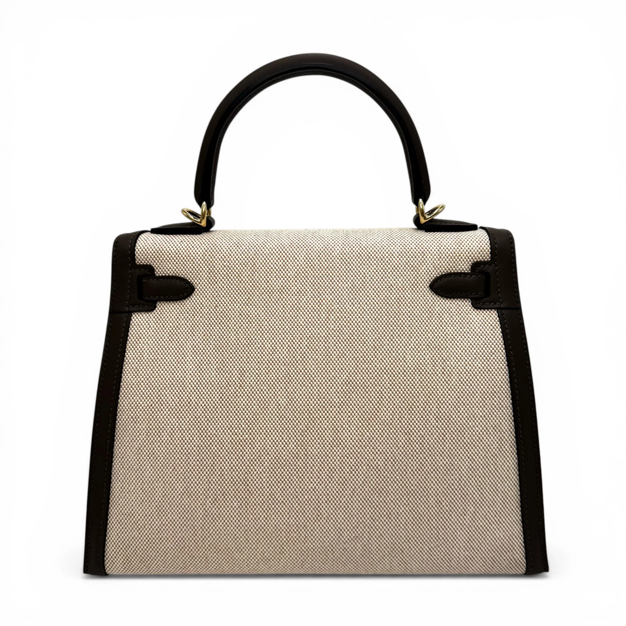 Kelly 25 Sellier Ecorce (4C) Beige