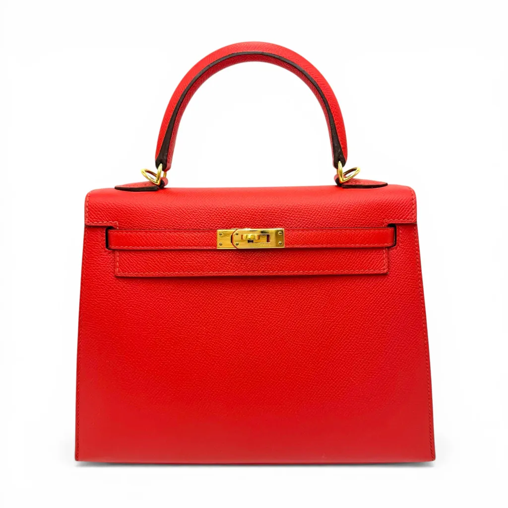 Kelly 25 Sellier Rouge de Coeur (S3)