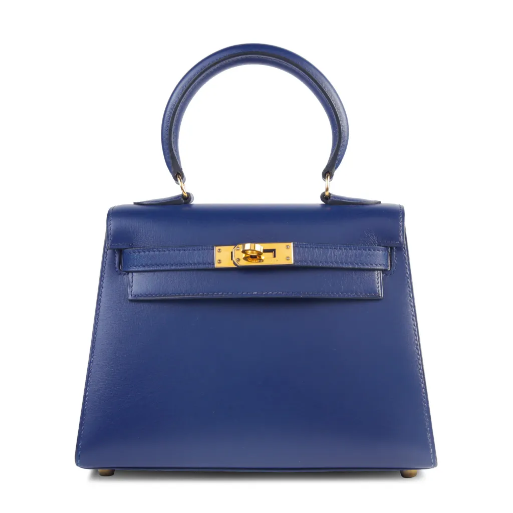 Vintage Mini Kelly 20 Bleu Saphir (73)