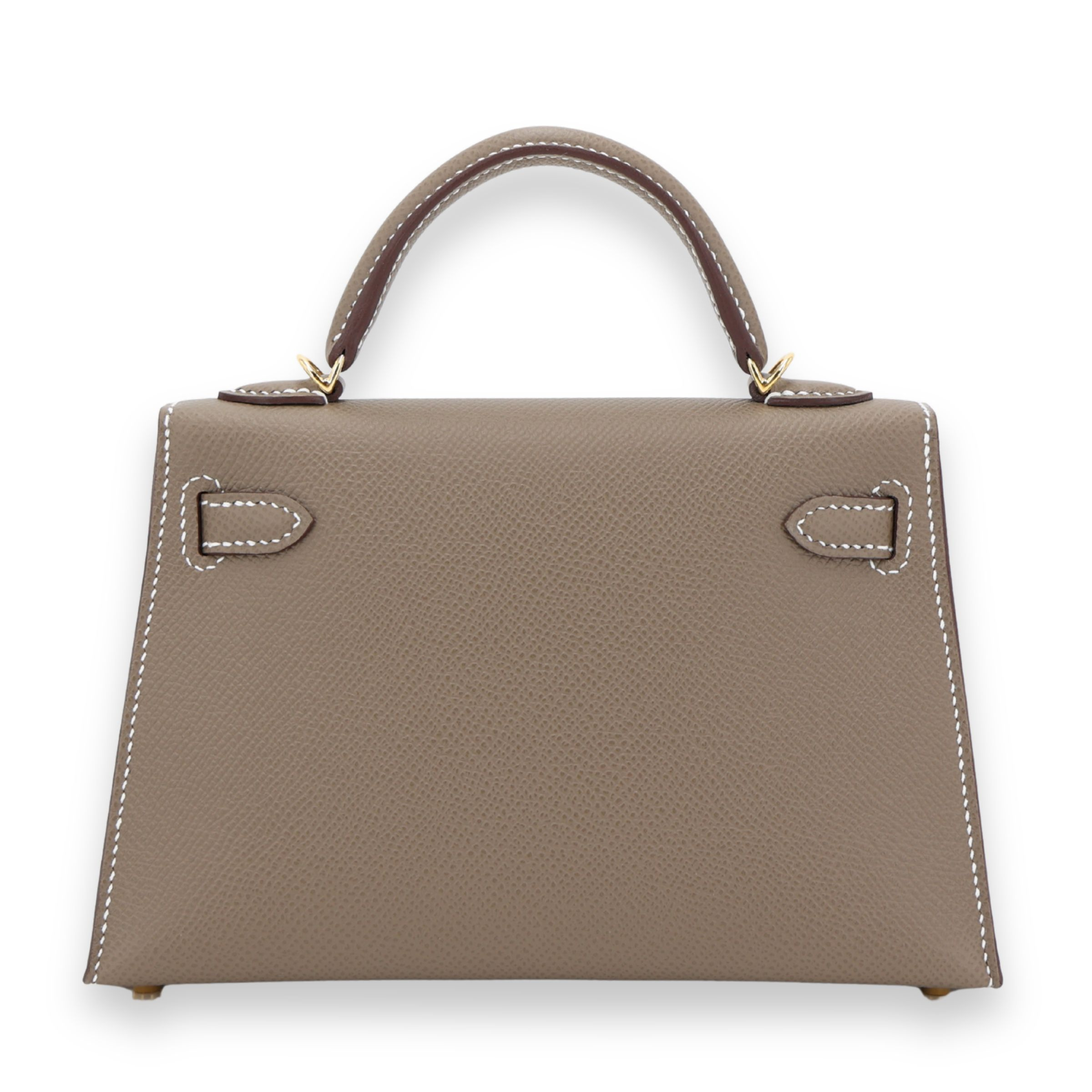 Mini Kelly 二代 18 大象灰 Etoupe