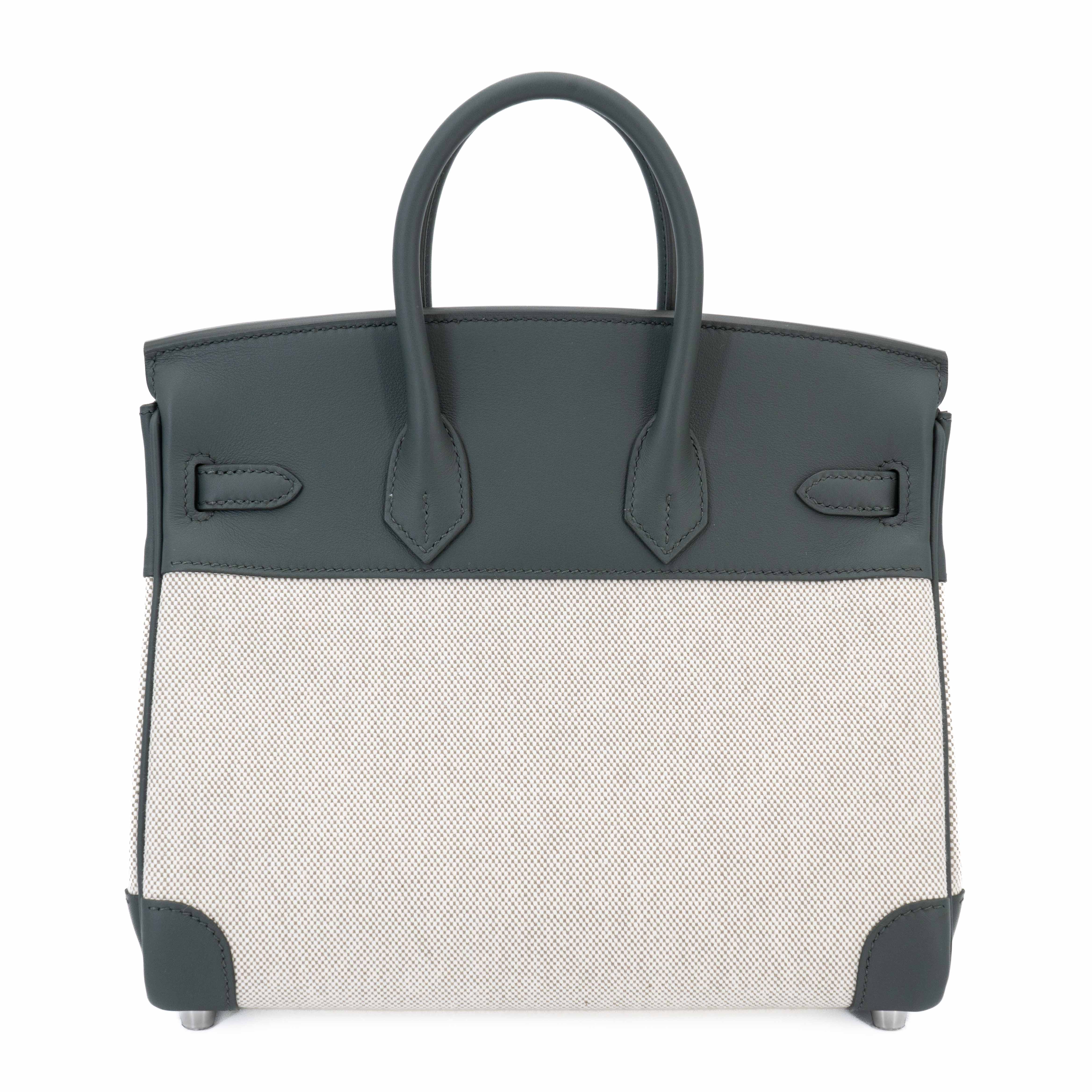 Birkin 25 Q0 Vert Mangrove色