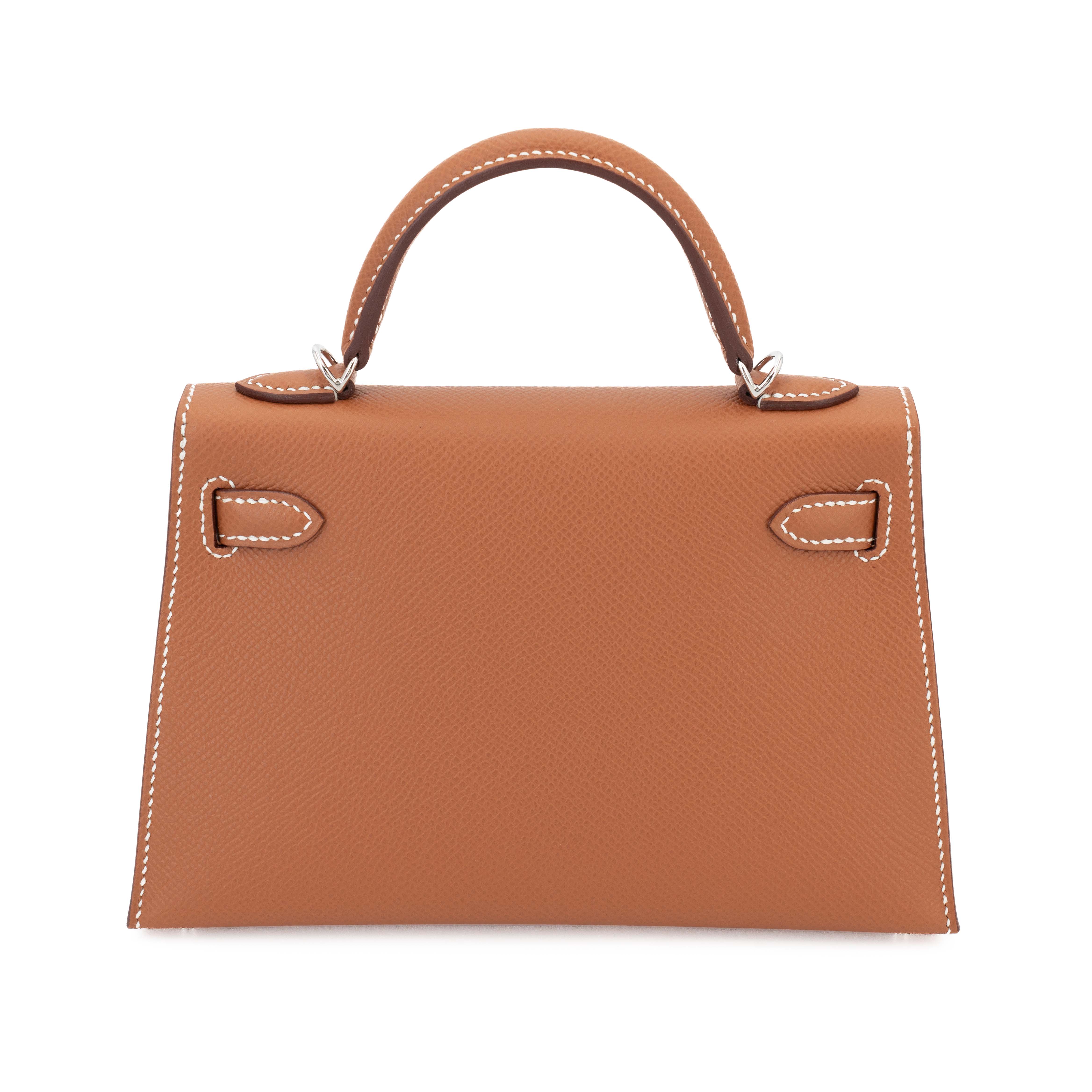 Mini Kelly 二代 37 金棕色 Gold