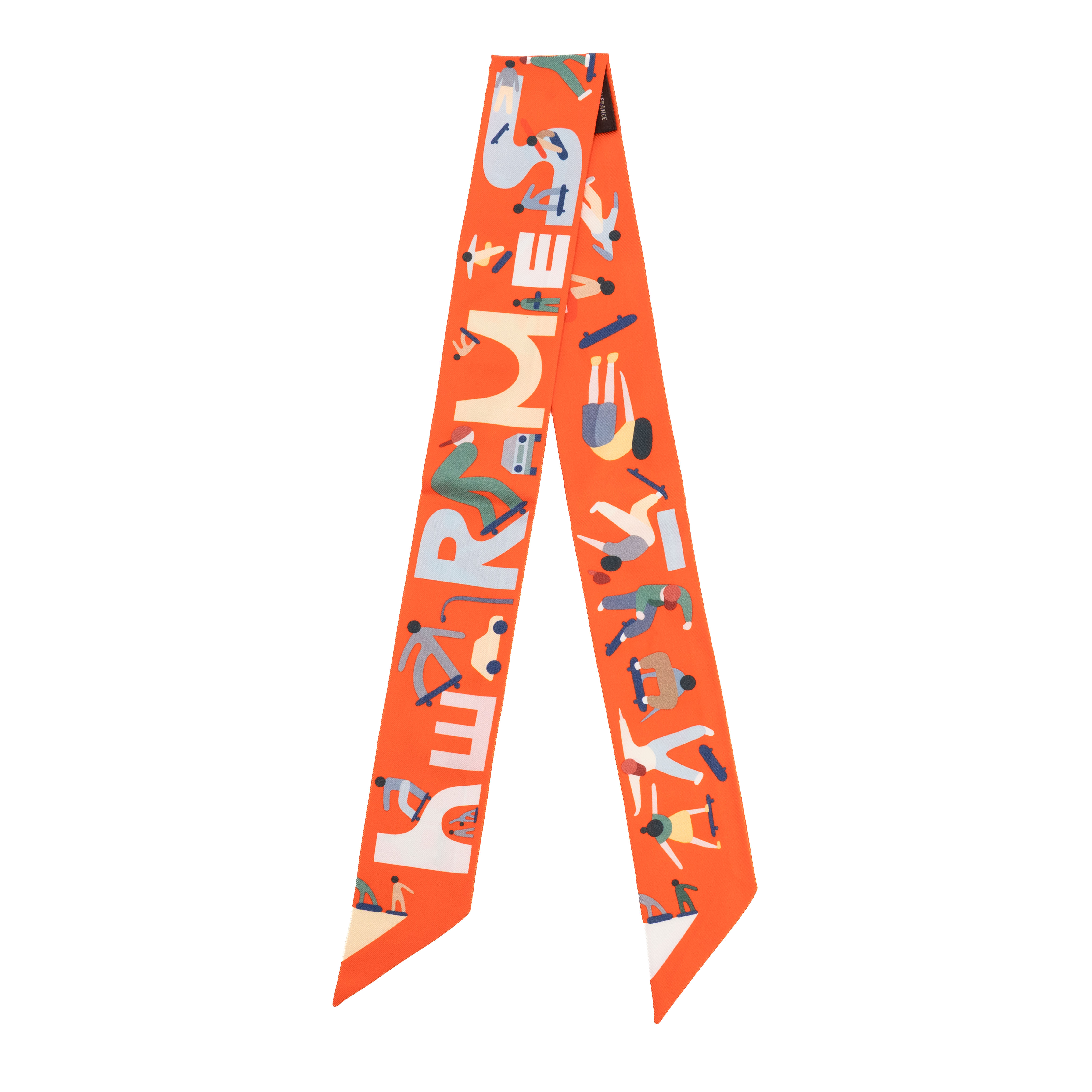 Twilly 絲帶 Figures Libres 橙色